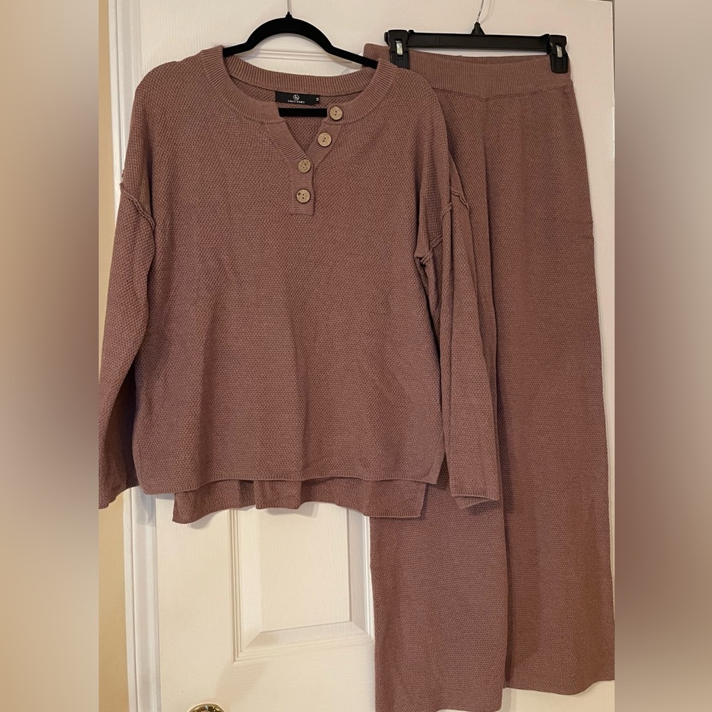 Illusory Two Piece Casual Suit